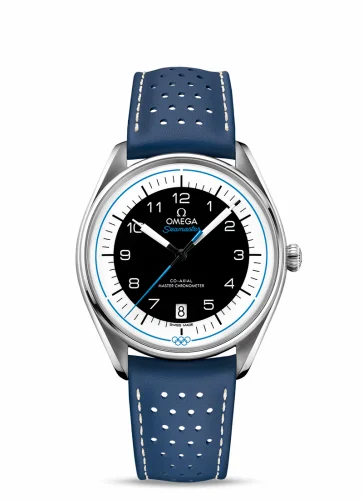Omega Seamaster Master Co-Axial 39.5 Olympic Timekeeper Stainless Steel / Black / Blue 522.32.40.20.01.001 (52232402001001)